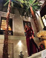 Maxi Velvet Dress