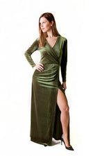 Maxi Velvet Dress